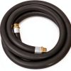 Apache 98108455 3/4" 12ft 60 PSI Fuel Transfer Hose - Black, 2 Pack-1