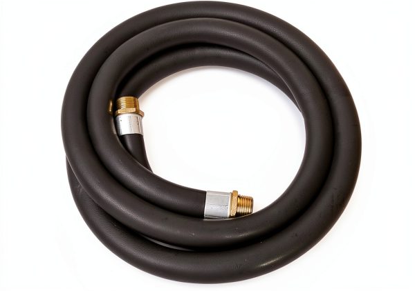 Apache 98108455 3/4" 12ft 60 PSI Fuel Transfer Hose - Black, 2 Pack-1