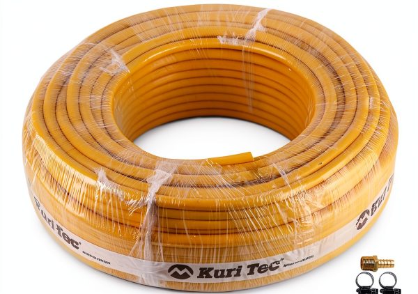 Kuriyama Kuri Tec A1661 Yellow Turf/Tree Spray Hose 300ft 1/2in Barb-0