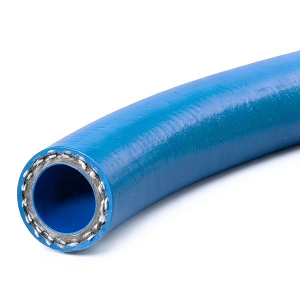 Kuriyama Kuri Tec A4086 Series High Pressure Polyethylene Chemical Spray and Transfer Hose, 800 psi, 100' Length x 3/4" ID, Blue-0