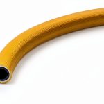 Kuriyama Kuri Tec A1661 Series PVC/Polyurethane Blend Reinforced Spray Hose, 600 psi, 300' Length x 3/4" ID, Yellow-0