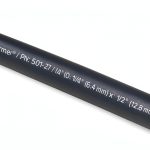 Cole-Parmer TPE Tubing Black 1/4" ID x 1/2" OD 25 Ft Chemical Hose-0