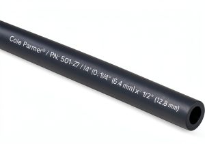 Cole-Parmer TPE Tubing Black 1/4" ID x 1/2" OD 25 Ft Chemical Hose-0