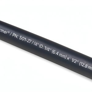 Cole-Parmer TPE Tubing Black 1/4" ID x 1/2" OD 25 Ft Chemical Hose-0