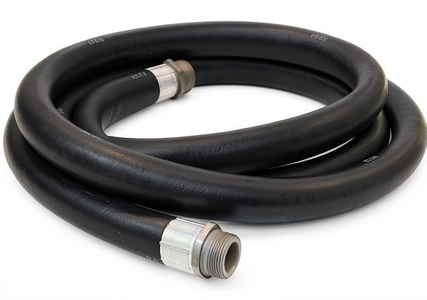 Apache 98108455 3/4" x 12' Fuel Transfer Hose Oil Resistant Spiral-0