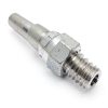 Stainless PTFE Hose YUXIVCNE 20in JIC‑4 & 1/4 NTP Adapter-5