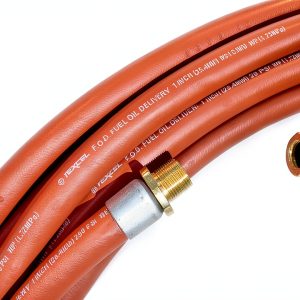Fuel Oil Delivery Hose 1" 100ft Swivel NPT 250psi Cedarstone Hose-0