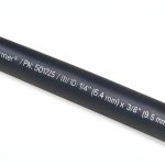 TPE Tubing, Black, 1/4" ID x 1/2" OD; 25 Ft-0