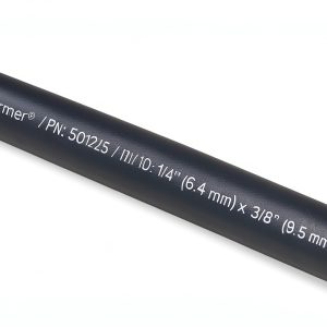 TPE Tubing, Black, 1/4" ID x 1/2" OD; 25 Ft-0