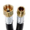 Flame King 60‑inch propane hose 3/8" ID with 1/2" Female Flare-6