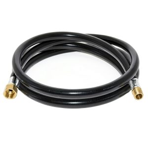 Flame King 60‑inch propane hose 3/8" ID with 1/2" Female Flare-0