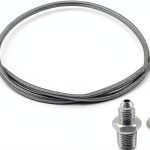 40 inch PTFE Hose by BTROVIA - JIC-4 or 1/4 inch NPT Male-0
