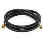 Flame King 96-inch Propane Plastic Hose Assembly 3/8" ID Female Flare-0