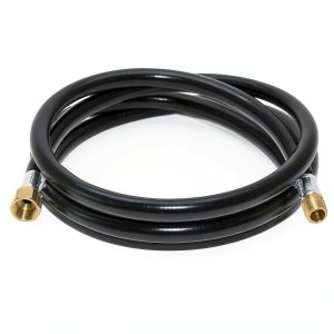Flame King 96-inch Propane Plastic Hose Assembly 3/8" ID Female Flare-0