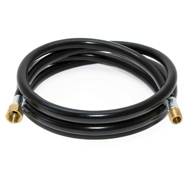 Flame King 96-inch Propane Plastic Hose Assembly 3/8" ID Female Flare-0