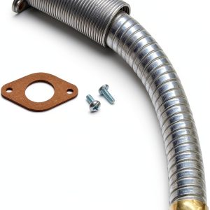 Justrite 11078 5/8" Flex Hose for Type II Safety Can - Steel, 9" Long-0