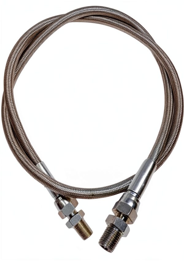 Stainless Steel PTFE Hose JXHONG 40in JIC-4 Female/1/4" NPT Male-1