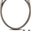 Stainless Steel PTFE Reinforced Hose Fit for ARB 740203, JIC-4 Female or 1/4 NPT Male Adapter, 870 PSI, 40 Inch Length,-40°F-400°F-0