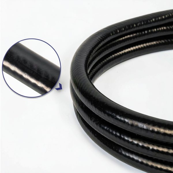Flame King 60‑inch propane hose 3/8" ID with 1/2" Female Flare-4