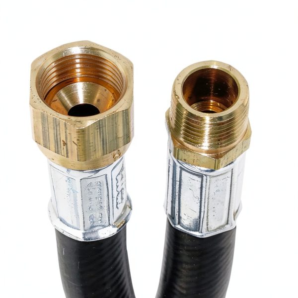 Flame King 96-inch Propane Plastic Hose Assembly 3/8" ID Female Flare-6