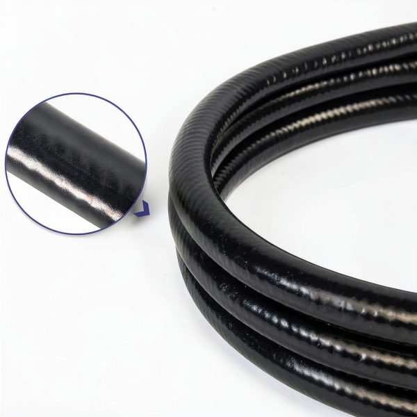 Flame King 96-inch Propane Plastic Hose Assembly 3/8" ID Female Flare-4