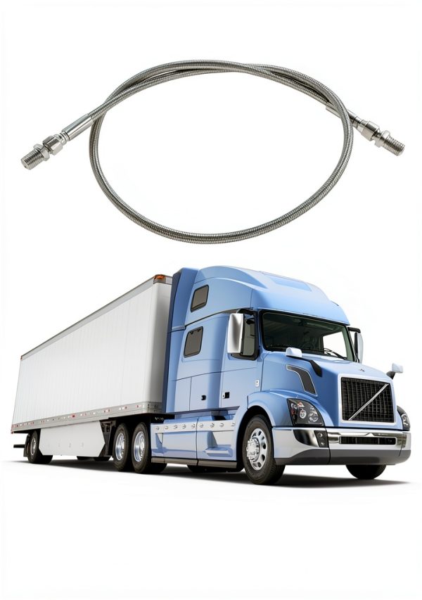 40 inch PTFE Hose by BTROVIA - JIC-4 or 1/4 inch NPT Male-4